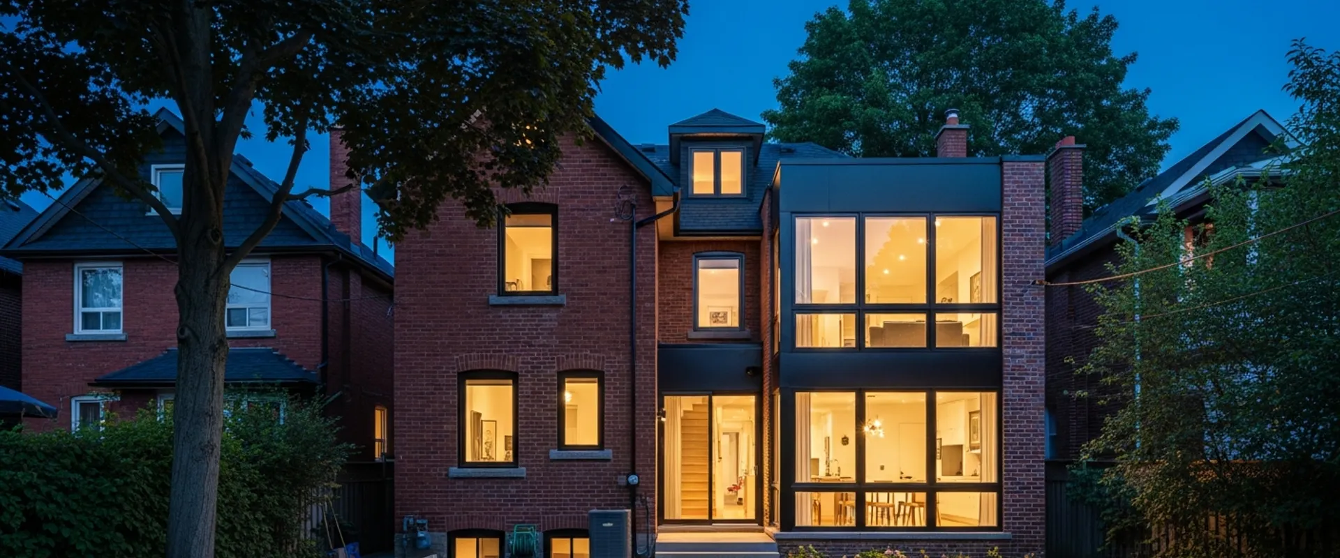 Home addition — new structure matched to the existing house.
